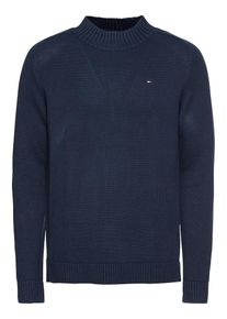 Tommy Jeans, Herren Pullover 'TJM ESSENTIAL MOCK NECK SWEATER', Dunkelblau