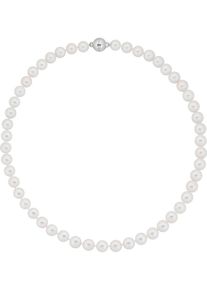 Christ, Damen Kette '87475069', Silber / Perlweiß