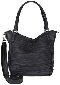 FREDsBRUDER, Damen Shopper 'Riffelherzchen', Schwarz