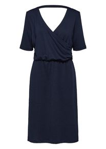 Selected Femme, Damen Midikleid, Nachtblau