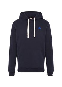 Jack & Jones JACK & JONES, Herren Sweatshirt 'Jorculkin', Dunkelblau / Wei&szlig;