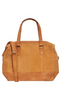 Pieces, Damen Tasche, Cognac
