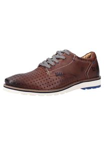 Bugatti, Herren Halbschuhe, Braun / Wei&szlig;