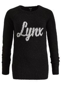 Khujo, Damen Pullover 'GANDA', Schwarz / Wei&szlig;