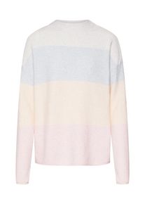 BETTY & CO Betty & Co, Damen Pullover, Rauchblau / Hellgrau / Pastellorange / Rosa