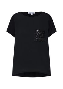 ABOUT YOU, Damen Shirt 'Nika', Schwarz
