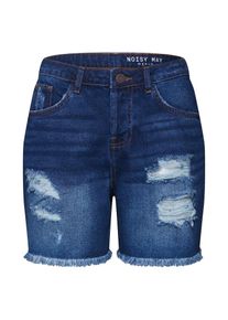 Noisy may, Damen Shorts 'BE LIV NW DEST AZ044DB 1', Blue Denim