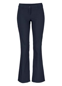 AJC, Damen Stretch-Hose mit Schlag, Dunkelblau