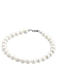 Elli, Damen Armband, Perlweiß