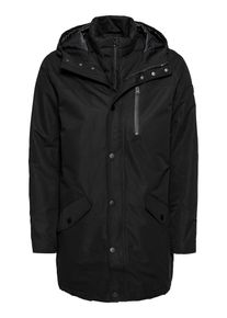 Kiomi, Herren Mantel 'KM-1018-0805', Schwarz