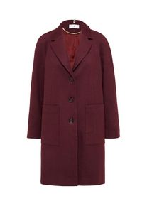 Heine, Damen Wollmantel mit Taschen, Bordeaux