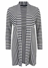 JETTE, Damen Strickjacke, Marine / Wei&szlig;