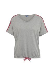 Tom Tailor, Damen T-Shirt, Hellgrau