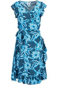 Khujo, Damen Kleid 'Emery', Blau / Hellblau