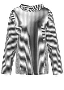 Gerry Weber, Damen Bluse, Schwarz / Weiß