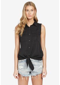 Khujo, Damen Bluse 'Lana', Schwarz