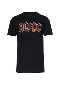 Merchcode, Herren Tee 'AC/DC Voltage', Feuerrot / Schwarz