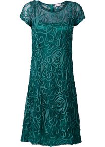 sheego Style, Damen Kleid, Smaragd