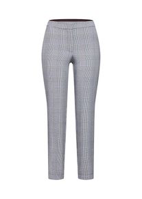 Noisy may, Damen Hose 'NMMELISSA NW FITTED CHECKED PANT', Anthrazit / Schwarz / Wei&szlig;