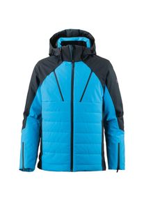 COLMAR, Herren Skijacke, Neonblau / Schwarz