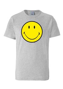 logoshirt, Herren T-Shirt, Graumeliert