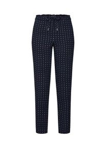 Only, Damen Hose 'onyMICHELLE', Nachtblau / Grün / Weiß