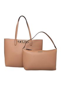Guess, Damen Tasche 'UPTOWN CHIC BARCELONA TOTE', Hellbraun