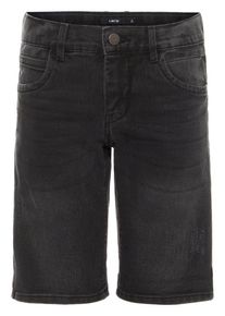 name it, Jeansshorts, Grey Denim