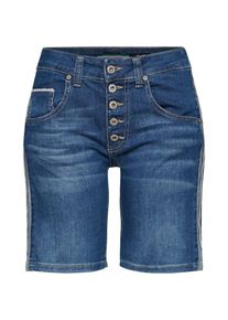 PLEASE, Damen Shorts, Blue Denim