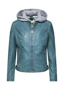 Gipsy, Damen Lederjacke 'Angy LAMAS', Hellblau