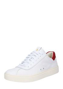 Polo Ralph Lauren, Herren Sneaker 'Court 100', Rot / Wei&szlig;