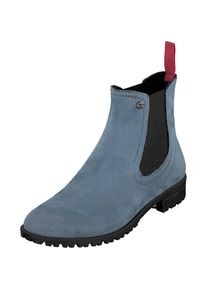 GOSCH SYLT, Damen Chelsea Boots, Taubenblau / Schwarz