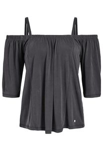 Khujo, Damen Shirt 'Jinx', Schwarz