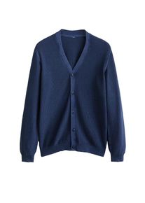 Mango Man, Herren Cardigan 'City', Dunkelblau