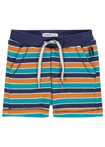 Noppies, M&auml;dchen Shorts 'Sidney', Marine / T&uuml;rkis / Dunkelorange / Wei&szlig;