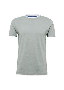Esprit, Herren Shirt, Grün / Weiß