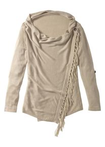 sheego Casual, Damen Strickjacke, Beige