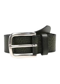 Vanzetti, Damen Ledergürtel mit Antik-Finish, Dunkelgrün