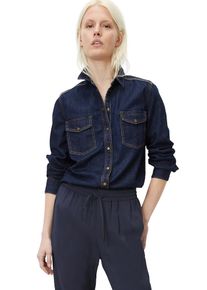 Marc O'Polo Marc O'Polo, Damen Bluse, Dunkelblau