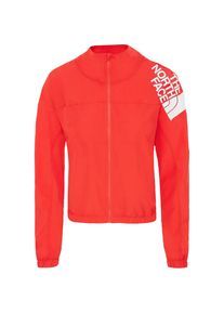 The North Face, Damen Windbreaker, Orangerot / Weiß