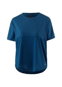 adidas Performance, Damen Funktionsshirt, Marine / Blaumeliert
