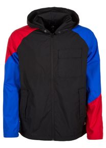 Converse, Herren Parka 'Cons Hunt', Blau / Rot / Schwarz