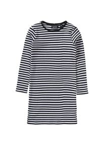Blue Seven, Mädchen Kleid, Schwarz / Weiß