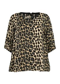 ZIZZI, Damen Tunika 'DASY', Braun / Schwarz