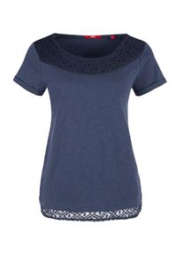 s.Oliver RED LABEL, Damen T-Shirt, Navy