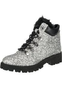 Steve Madden, Damen 'Asur' Stiefeletten, Schwarz / Silber