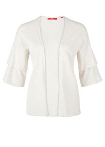 s.Oliver RED LABEL, Damen Strickjacke, Naturwei&szlig;