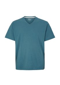 s.Oliver RED LABEL, Herren T-Shirt, Himmelblau