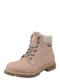 Tom Tailor, Damen Schn&uuml;rboots, Rosa
