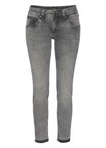 Herrlicher, Damen Jeans 'Touch Cropped', Rauchgrau